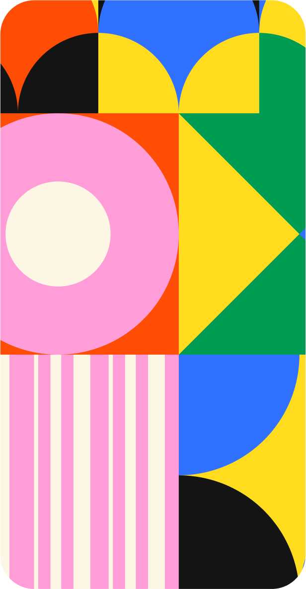Geometric Right Accent